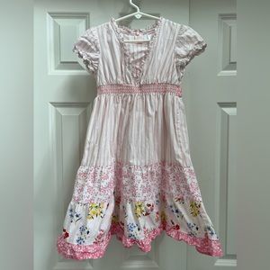 Vintage Gymboree spring Easter floral dress 5